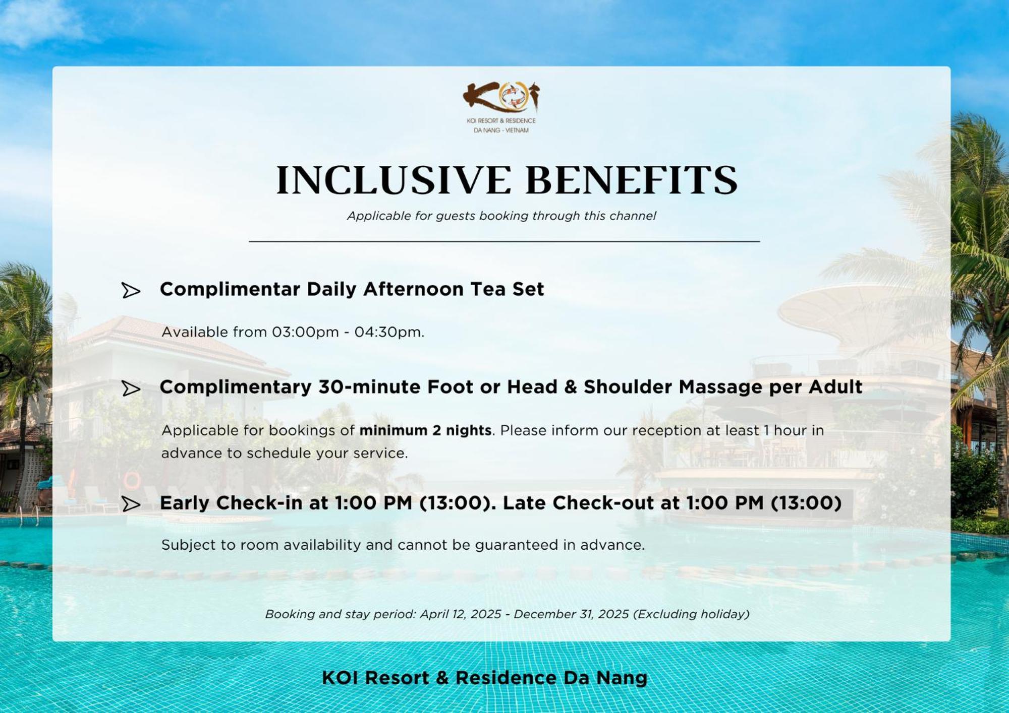 Koi Resort & Residence Đà Nẵng Exterior foto